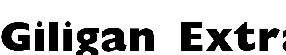 Giligan Extra Bold Font Download Free