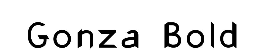 Gonza Bold Font Download Free
