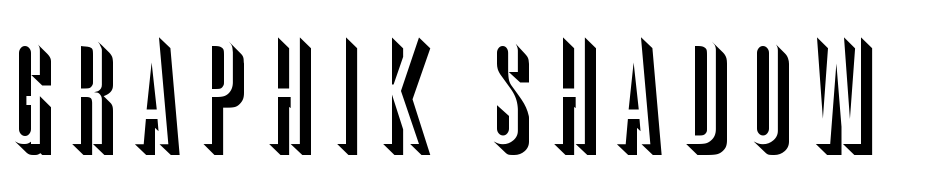 Graphik Shadow Regular Font Download Free