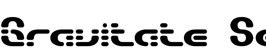 Gravitate Segments BRK Font Download Free