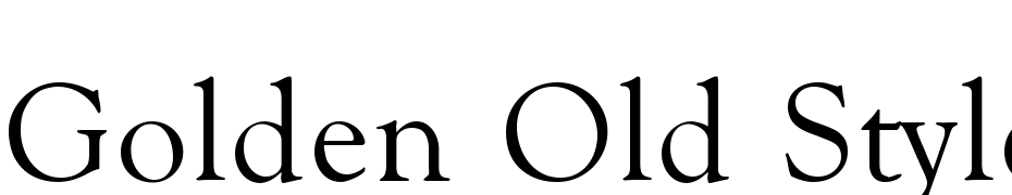 Golden Old Style Font Download Free