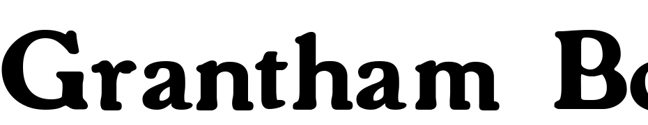 Grantham Bold Font Download Free