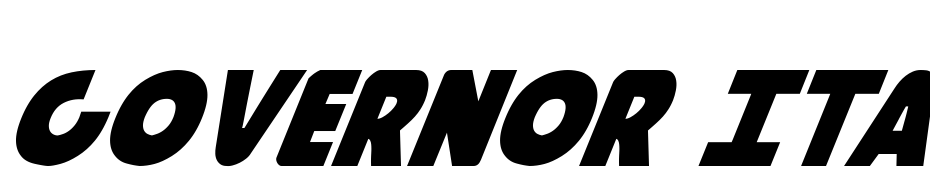 Governor Italic Font Download Free