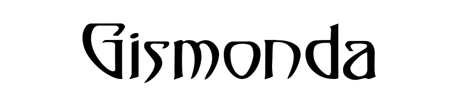 Gismonda Font Download Free