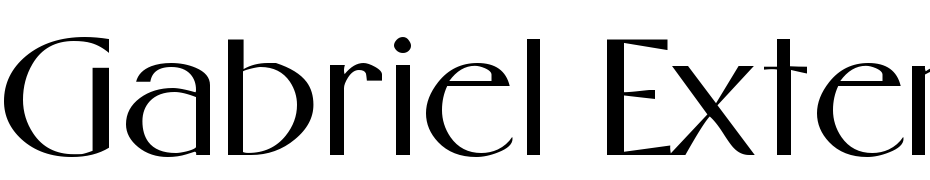 Gabriel Extended Font Download Free