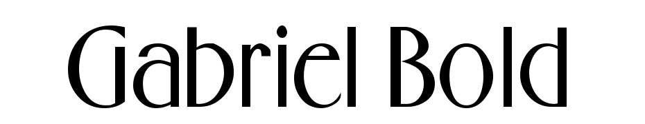 Gabriel Bold Font Download Free