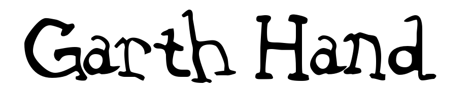 Garth Hand Font Download Free
