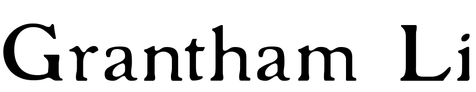 Grantham Light Font Download Free