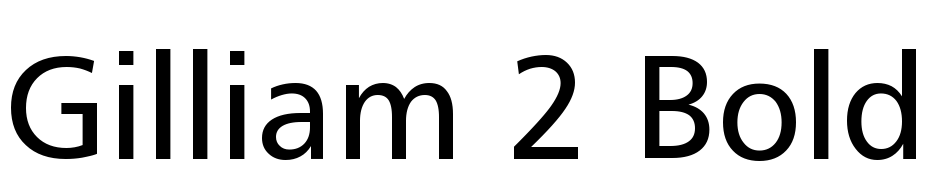 Gilliam 2 Bold Font Download Free