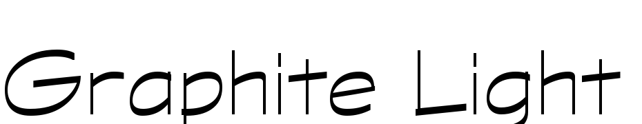 Graphite Light ATT Font Download Free