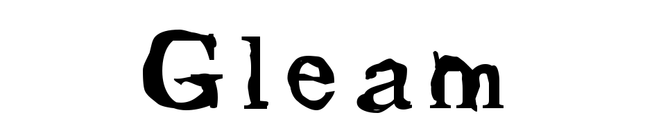 Gleam Font Download Free