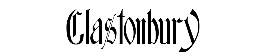 Glastonbury Font Download Free