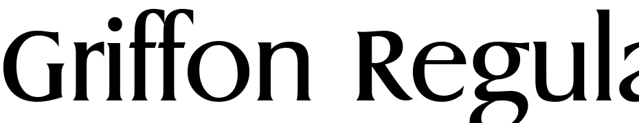 Griffon Regular Font Download Free