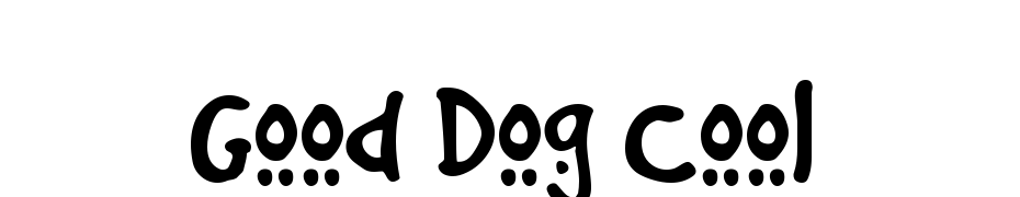 Good Dog Cool Schrift Herunterladen Kostenlos