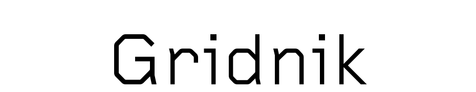 Gridnik Font Download Free