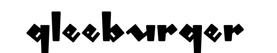 Gleeburger Font Download Free