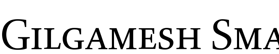 Gilgamesh Small Caps LET Plain:1.0 Font Download Free