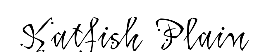 Katfish Plain Font Download Free