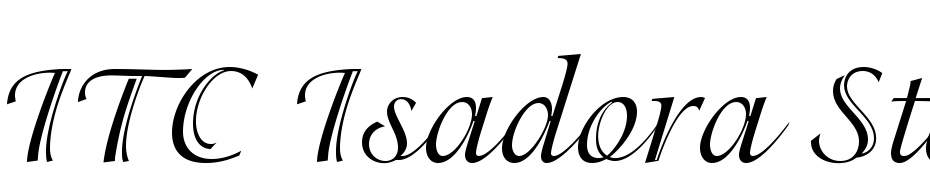 ITC Isadora Std Font Download Free