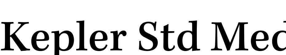 Kepler Std Medium Caption Font Download Free