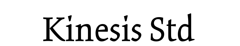 Kinesis Std Font Download Free