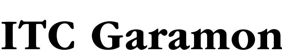 ITC Garamond Std Bold Font Download Free