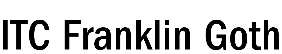 ITC Franklin Gothic Std Medium Condensed Scarica Caratteri Gratis