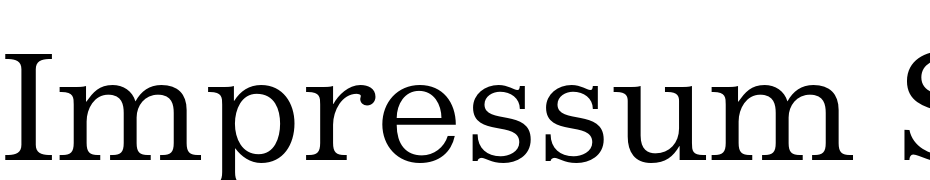 Impressum Std Roman Font Download Free