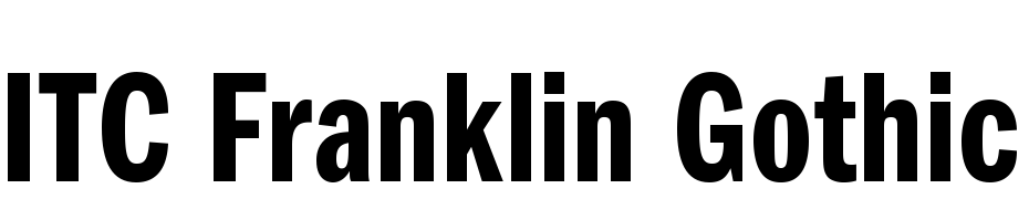 ITC Franklin Gothic Std Demi Compressed Font Download Free