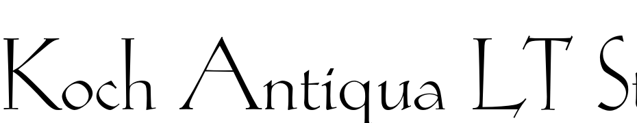 Koch Antiqua LT Std Font Download Free