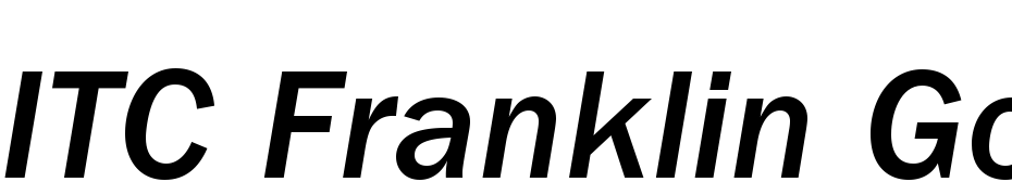 ITC Franklin Gothic Std Medium Italic Font Download Free