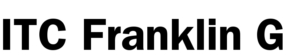 ITC Franklin Gothic Std Demi Font Download Free