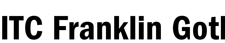 ITC Franklin Gothic Std Demi Condensed Font Download Free