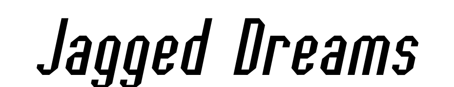 Jagged Dreams Font Download Free