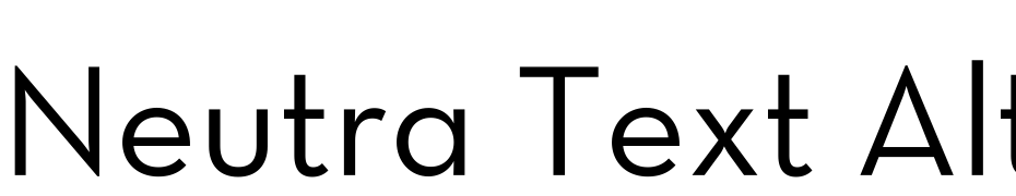 Neutra Text Alt Font Download Free