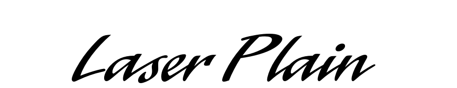 Laser Plain Font Download Free