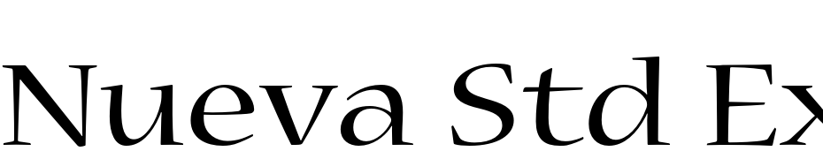 Nueva Std Extended Font Download Free