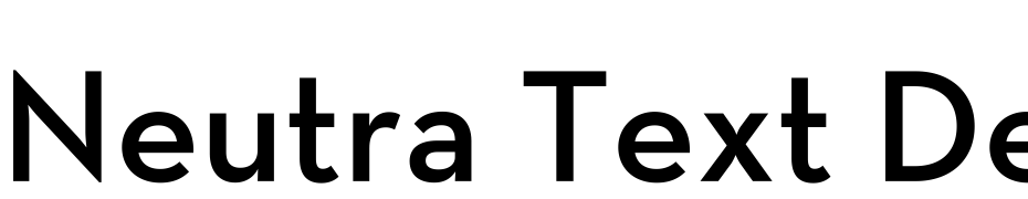 Neutra Text Light Demi Font Download Free