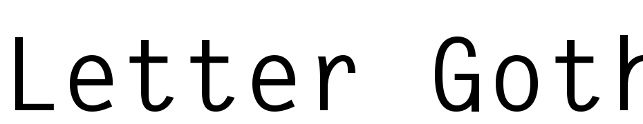 Letter Gothic Std Bold Yazı tipi ücretsiz indir