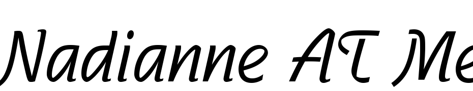 Nadianne AT Medium Condensed Yazı tipi ücretsiz indir