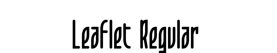 Leaflet Regular Font Download Free