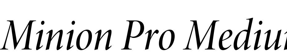 Minion Pro Medium Cond Italic Display Schrift Herunterladen Kostenlos