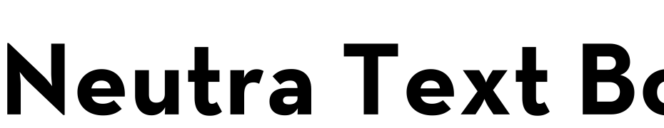 Neutra Text Bold cкачати шрифт безкоштовно