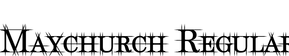 Maychurch Regular Font Download Free