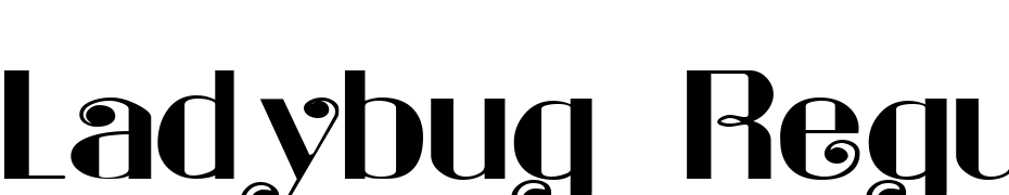 Ladybug Regular Font Download Free