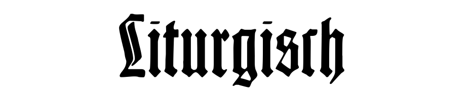 Liturgisch Font Download Free