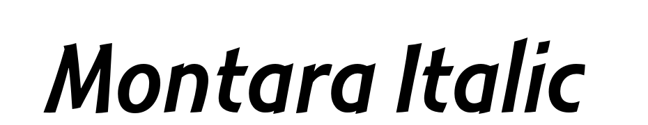Montara Italic Font Download Free