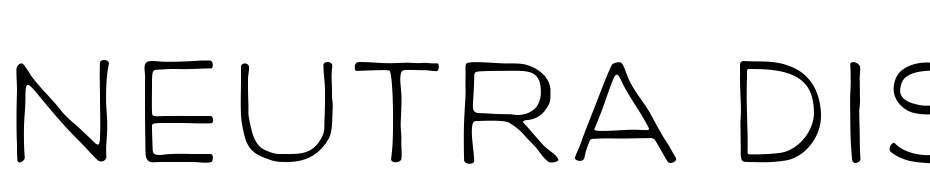 Neutra Display Drafting Alt Font Download Free