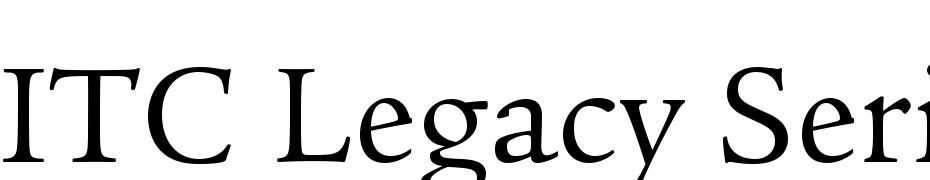 ITC Legacy Serif Std Book Font Download Free