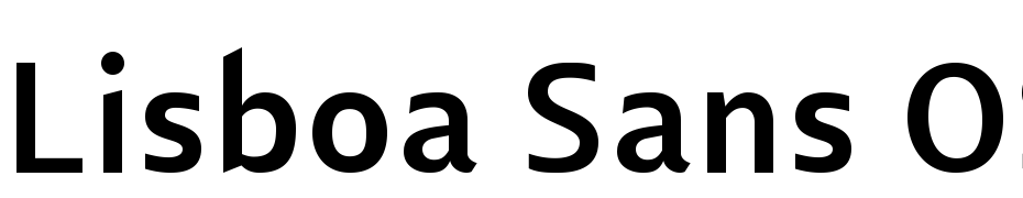 Lisboa Sans OSF Bold Font Download Free